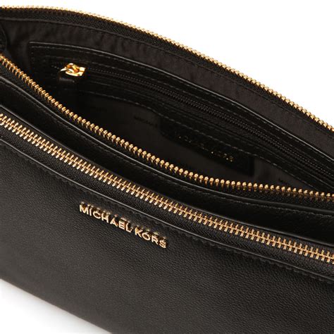 michael kors houston double zip crossbody|michael kors double zipper wallet.